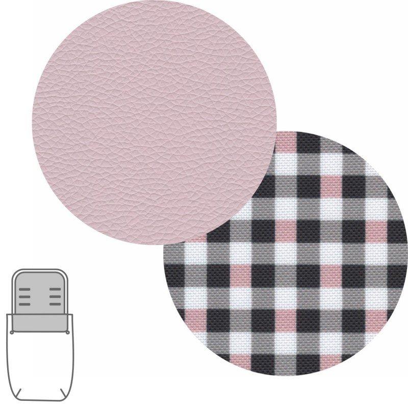 Cambrass SACO CAPAZO + COLCHONETA NEW VICHY ROSA 35x80x6 CM