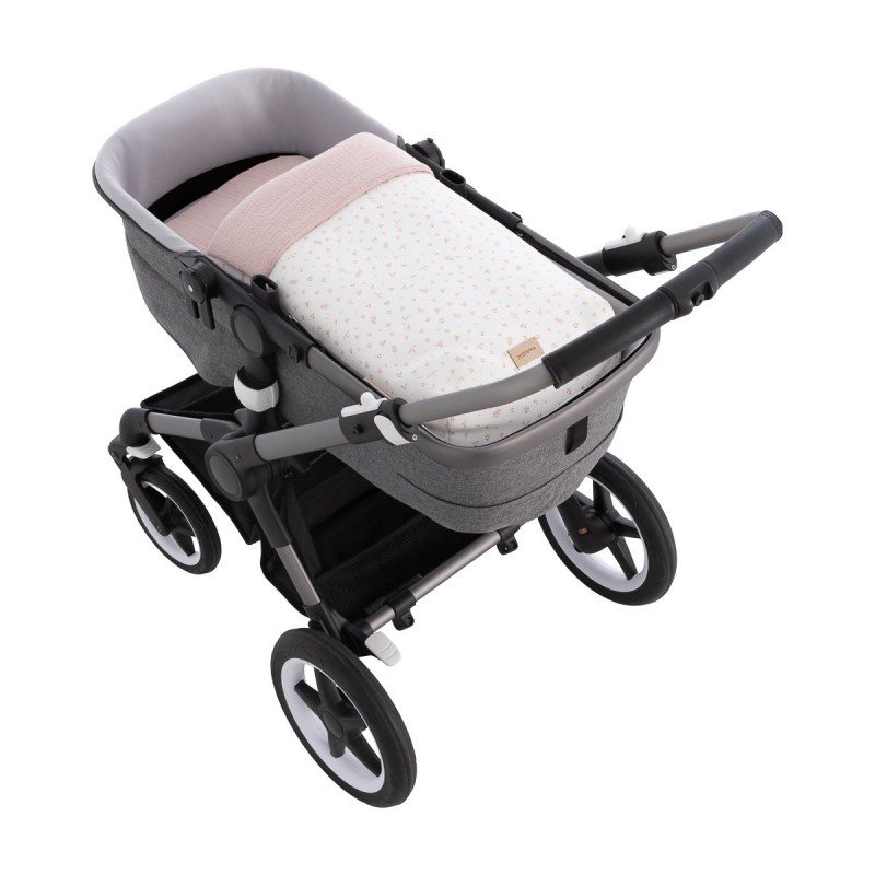 Cambrass SACO CAPAZO + COLCHONETA PLUM STREET ROSA 35x80x6 CM