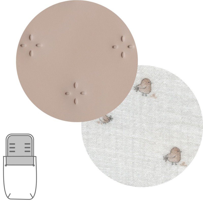 Cambrass SACO CAPAZO + COLCHONETA TWIN BEIGE 35x80x6 CM