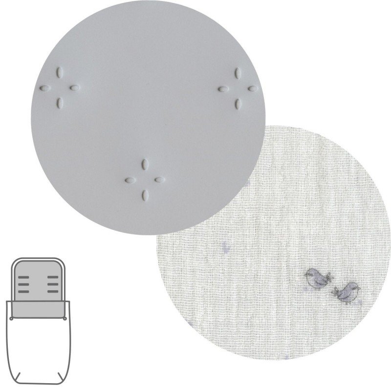 Cambrass SACO CAPAZO + COLCHONETA TWIN GRIS 35x80x6 CM