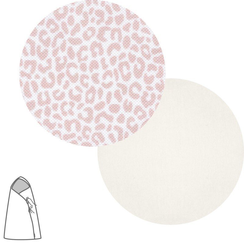 Cambrass SACO CAPAZO CRUZADO ANIMAL PRINT ROSA 40x80x5 CM