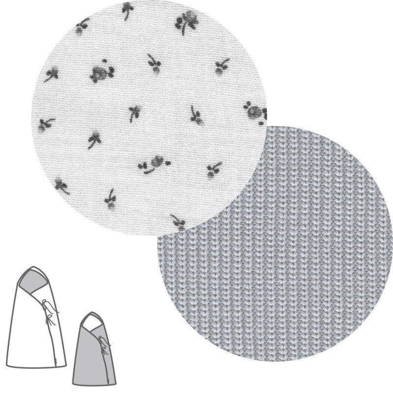 Cambrass SACO CAPAZO CRUZADO REVERS. ETNIC GRIS 40x80x5 CM