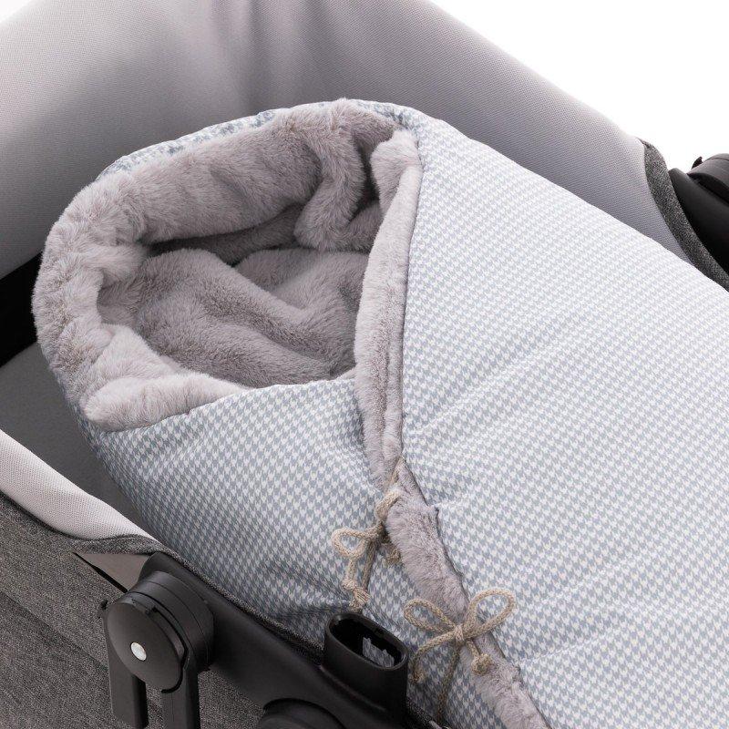 Cambrass SACO CAPAZO CRUZADO REVERS. MINI WINDSORD GRIS 40x80x5 CM