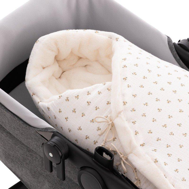 Cambrass SACO CAPAZO CRUZADO REVERS. SENSITIVE BEIGE/PELO 40x80x5 CM