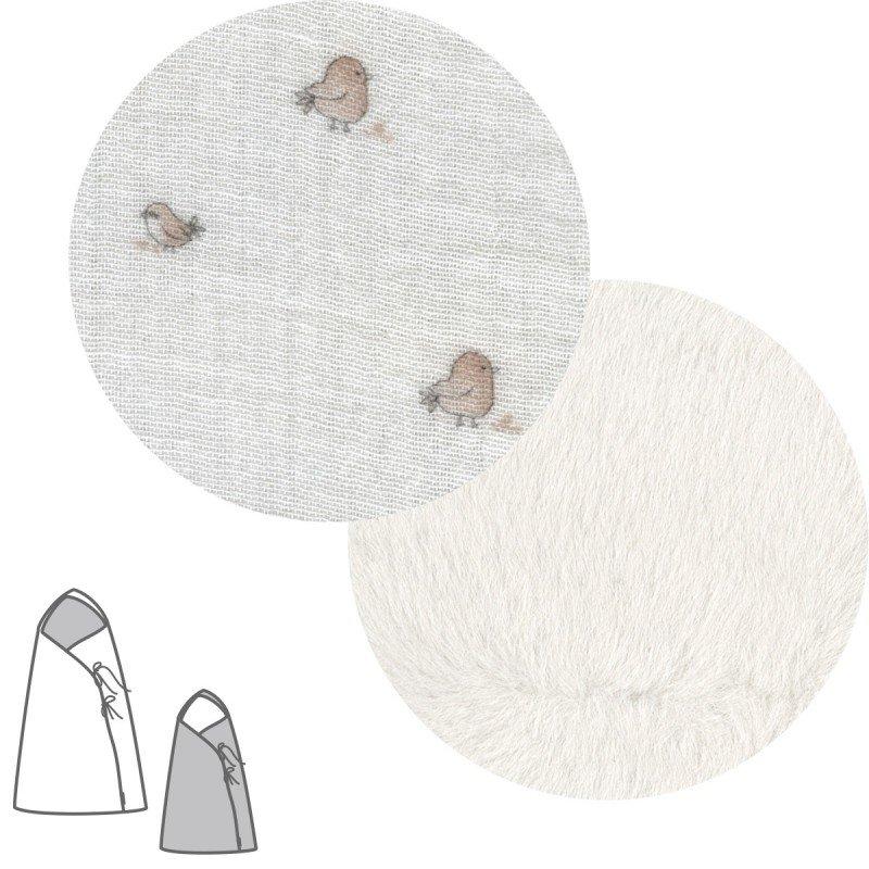 Cambrass SACO CAPAZO CRUZADO REVERS. TWIN BEIGE 40x80x5 CM