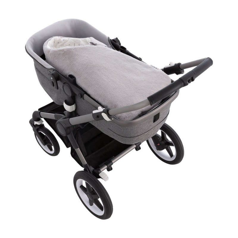 Cambrass SACO CAPAZO CRUZADO REVERS. TWIN GRIS 40x80x5 CM