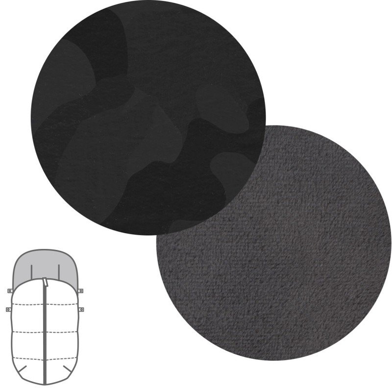 Cambrass SACO SILLA UNIVERSAL CRIPSI NEGRO 45x98x3 CM