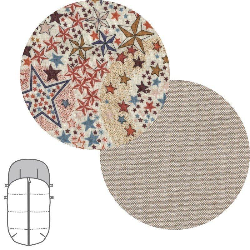 Cambrass SACO SILLA UNIVERSAL STAR LIBERTY NATURAL 45x98x3 CM