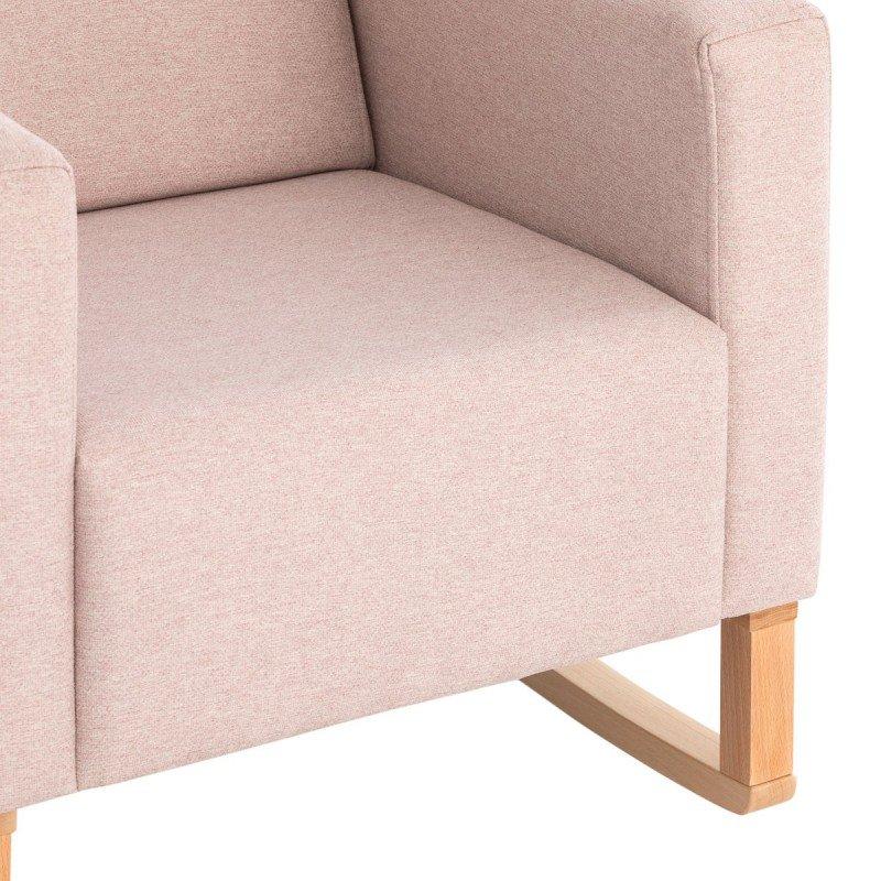 Cambrass SILLON DE LACTANCIA LISO E ROSA 70x70x104 CM