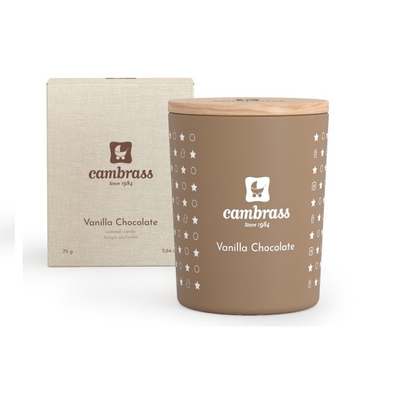 Cambrass VELA AROMÁTICA 10 cl STAR VANILLA CHOCOLATE 5.5x5.5x6.5 CM