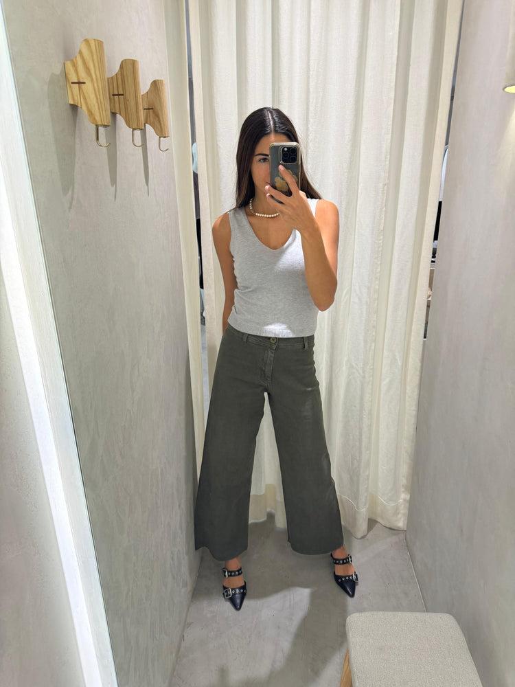 Camille Amsterdam Grey Knitted Top