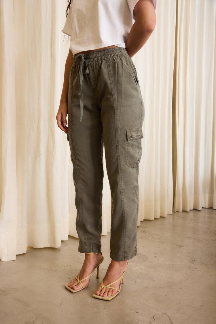 Camille Bodrum Olive Pants