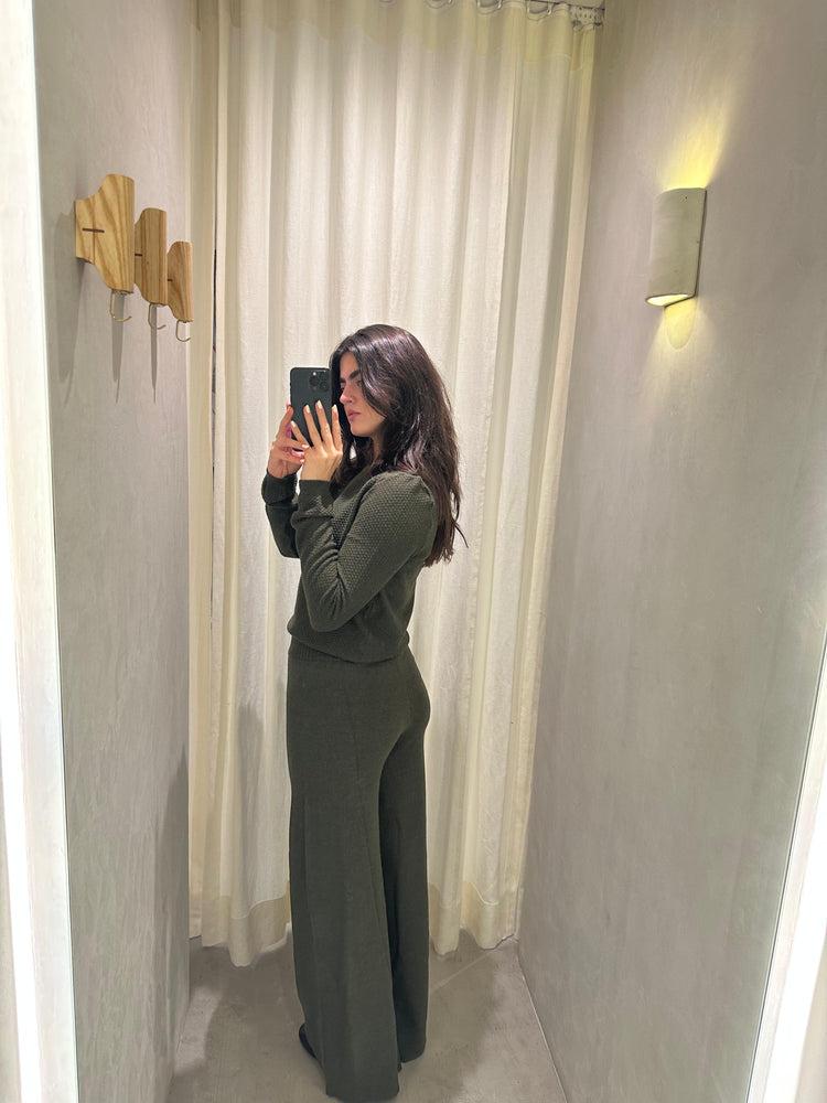 Camille Denver Forest Knitted Pants