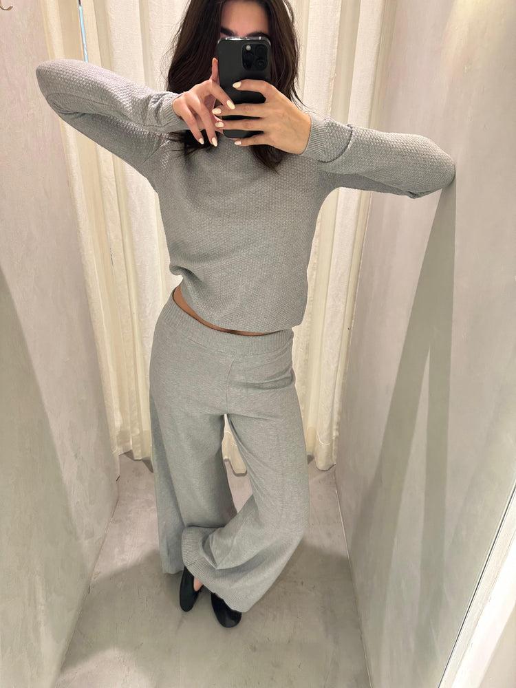 Camille Geneva Grey Sweater