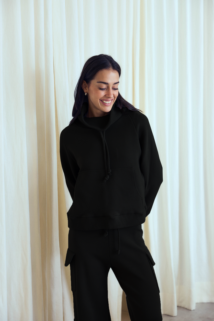 Camille Kenya Black Hoodie