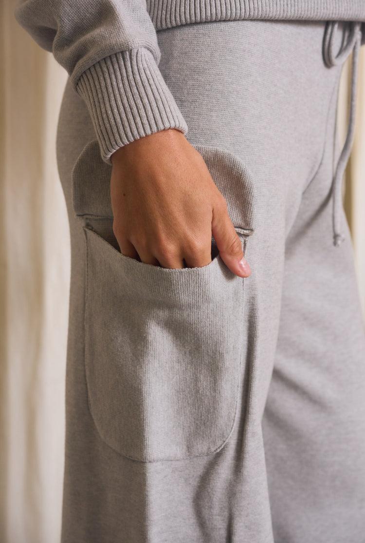 Camille Kenya Grey Cargo Pants