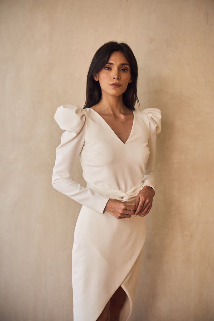 Camille Madrid White Dress