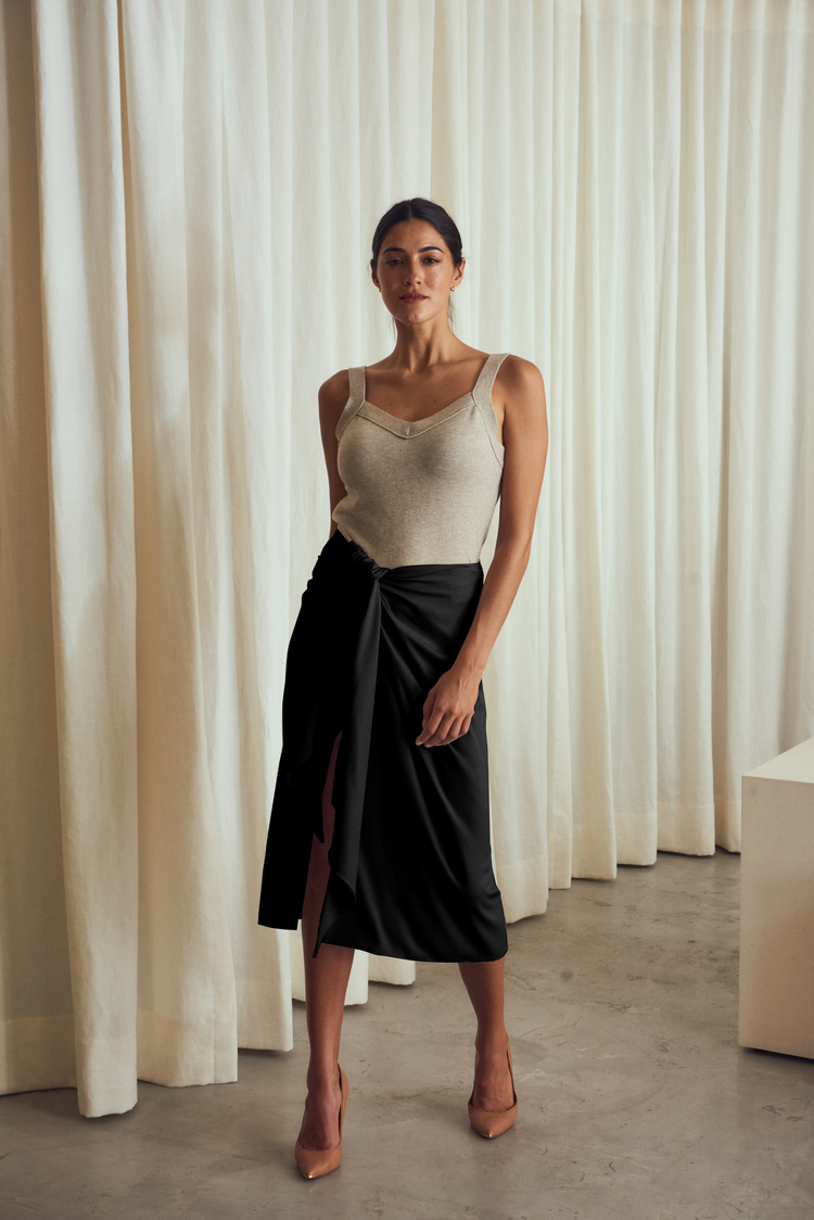 Camille Paris Black Skirt