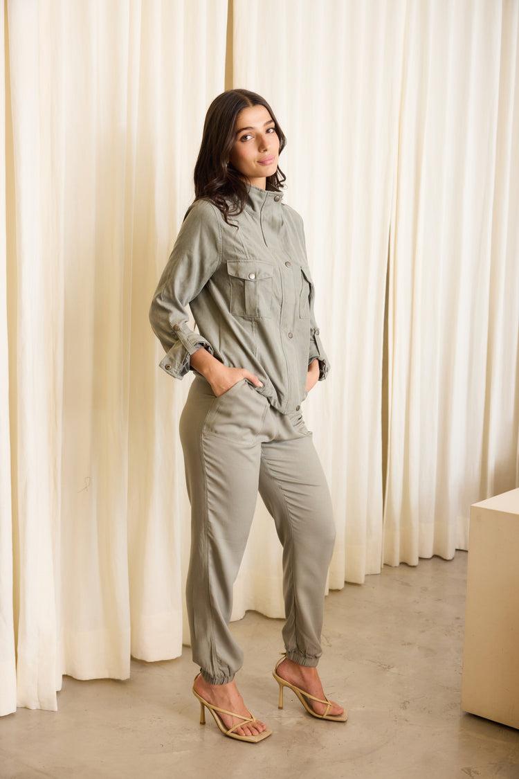 Camille Porto Sage Jacket