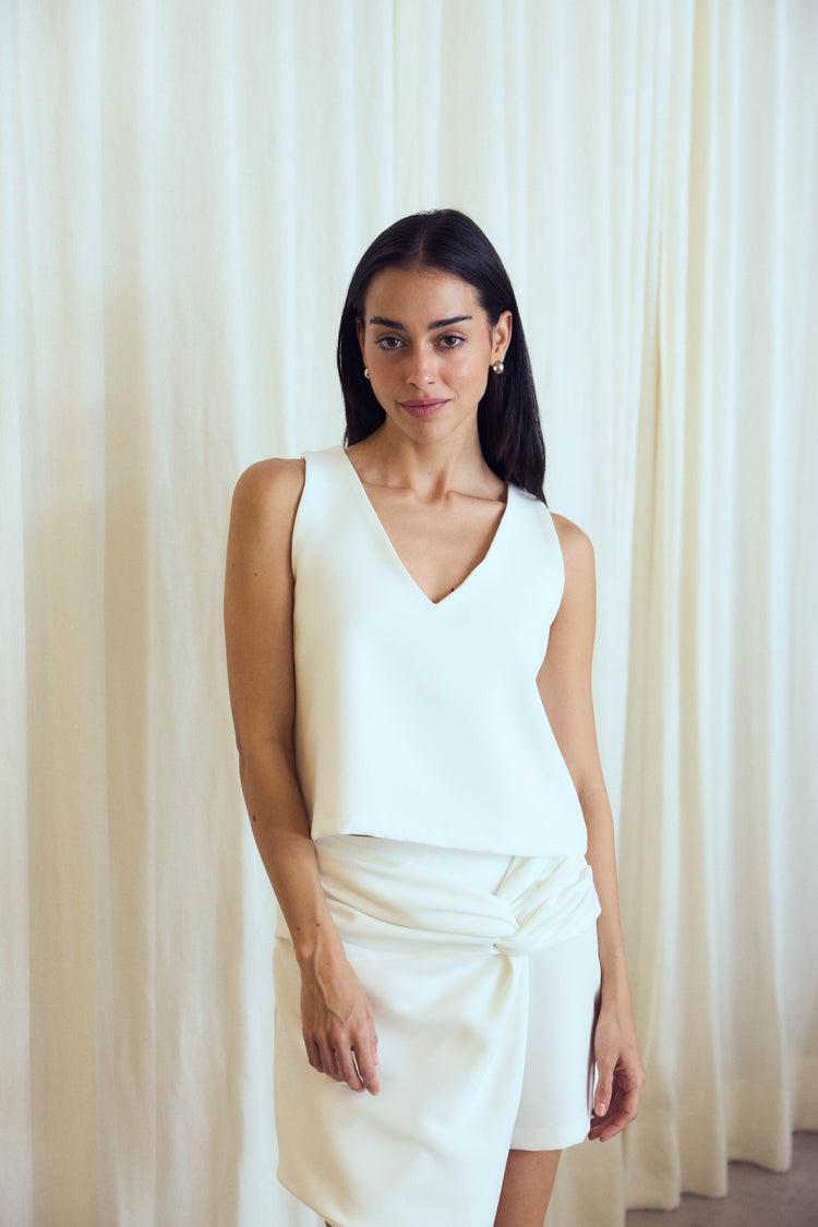 Camille Sydney White Top