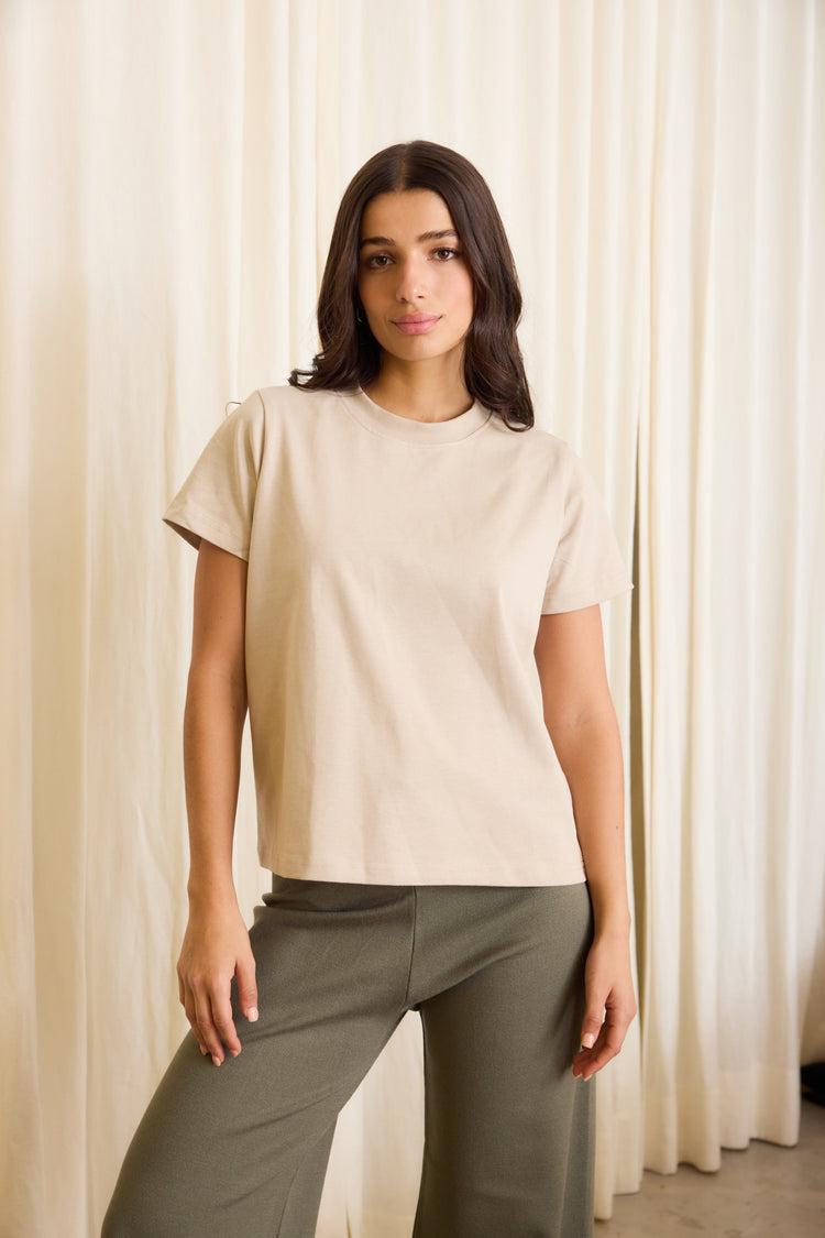 Camille Toronto Beige Tee