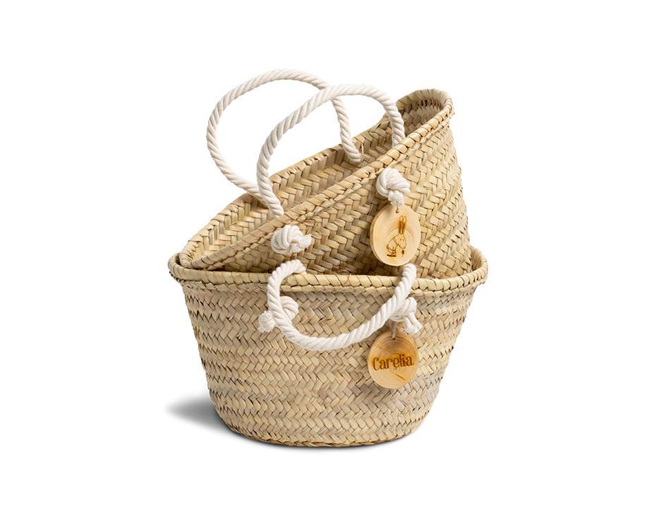 Carelia Bolso Capazo de hoja de Palma