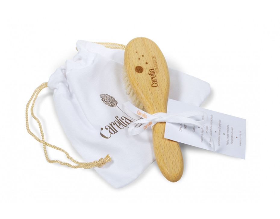 Carelia Cepillo Natural Para Niños