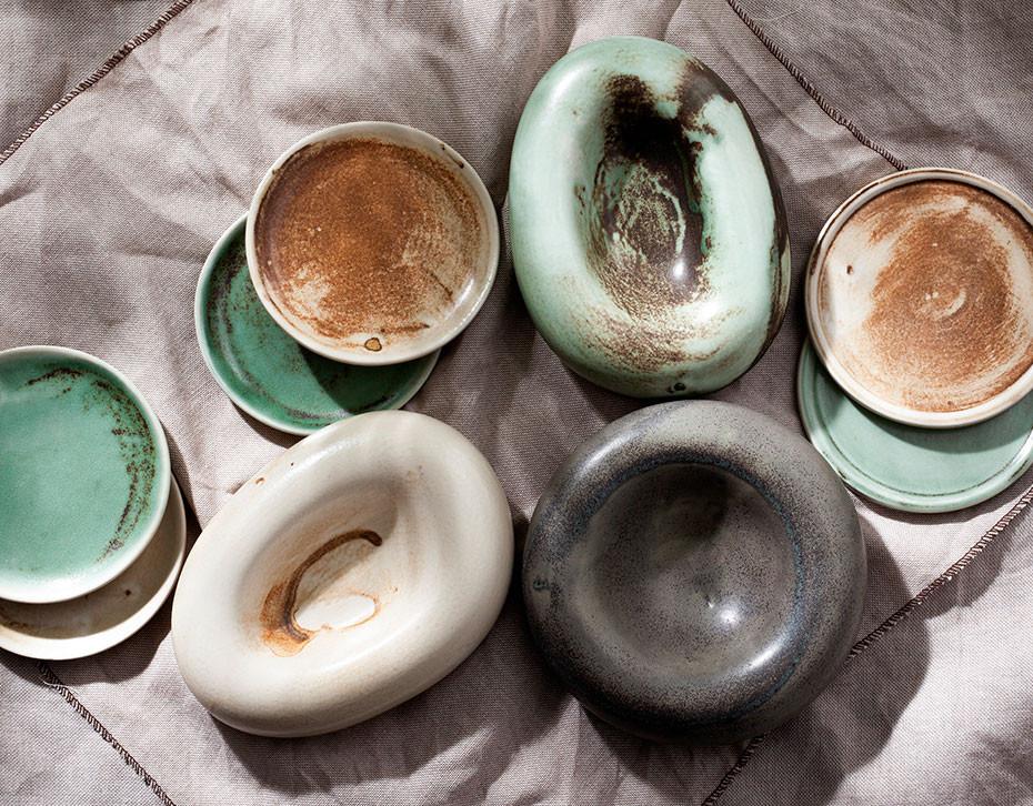 Carelia Jabonera Terra Collection Redonda