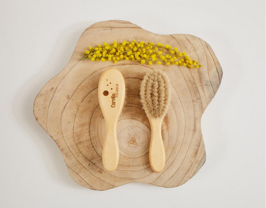 Carelia Pack Cepillo Natural Niños