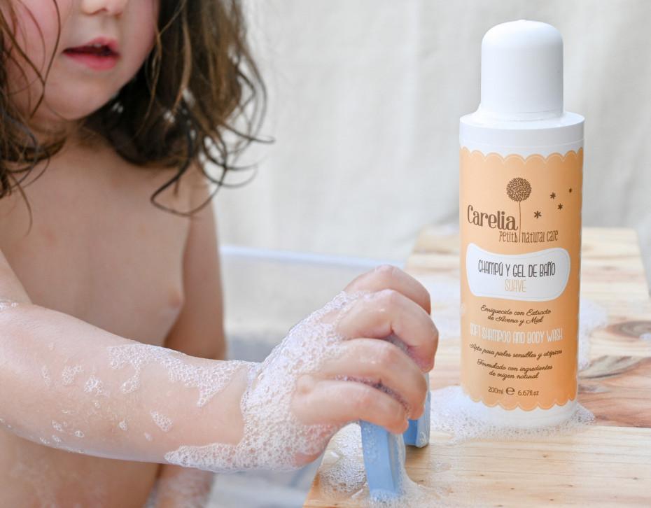 Carelia Recarga Para Champú Y Gel De Baño Suave