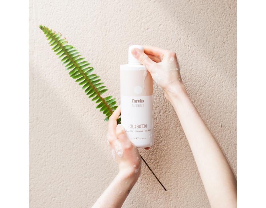 Carelia Gel & Shampoo De Té Verde Caléndula Y Bisabolol