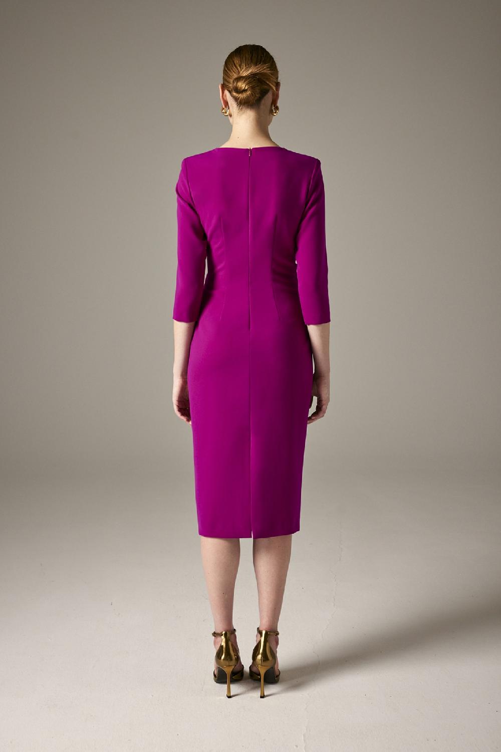 Carla Ruiz Ref. 51005 Vestido Midi Cruzado