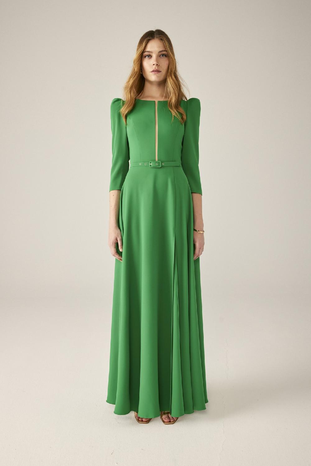 Carla Ruiz Ref. 51014 Vestido Largo Cinturon