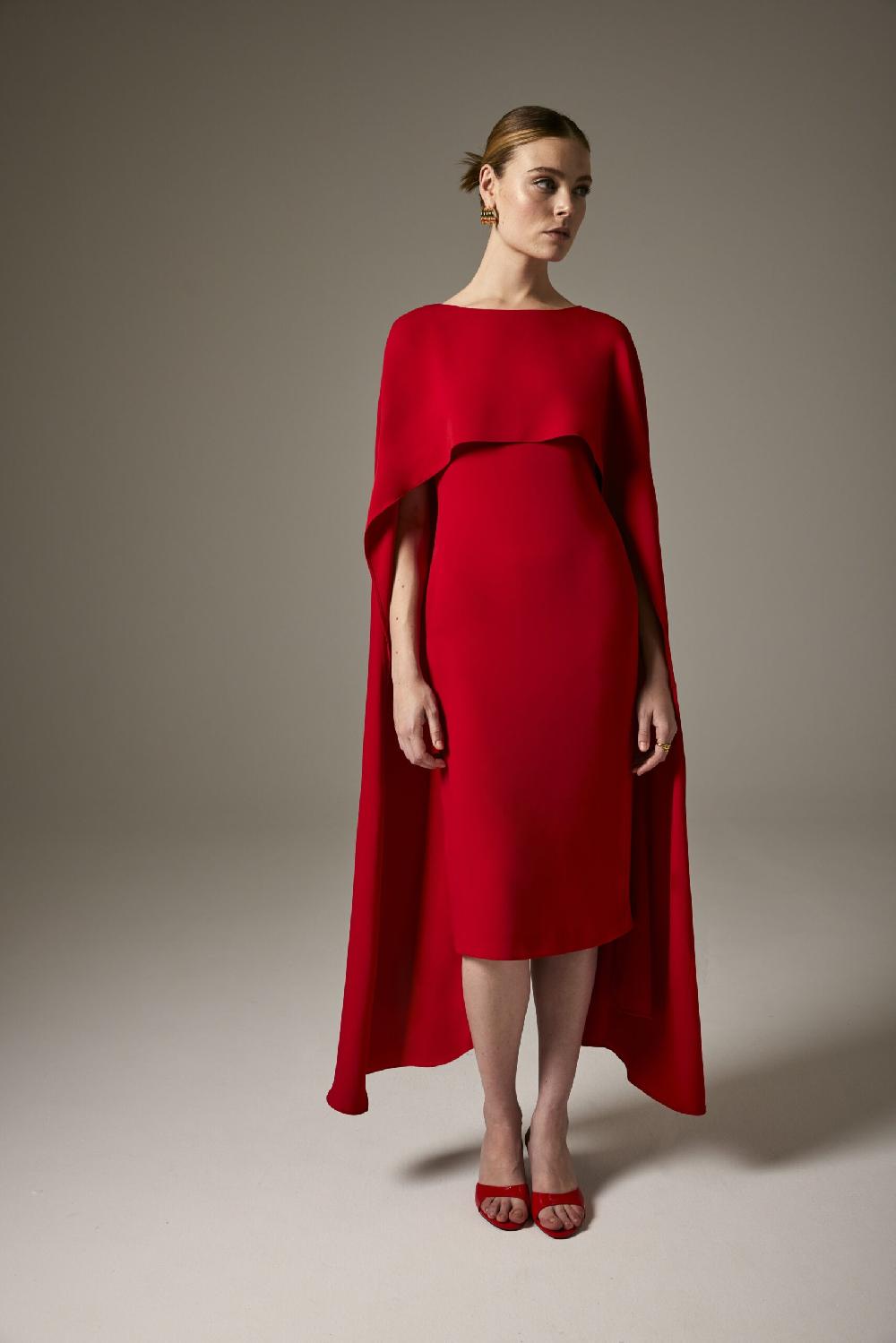 Carla ruiz Ref. 51018 Vestido capa