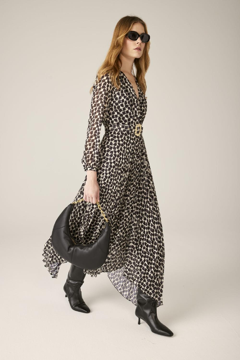 Carla Ruiz Ref. 51072 Vestido Plisado