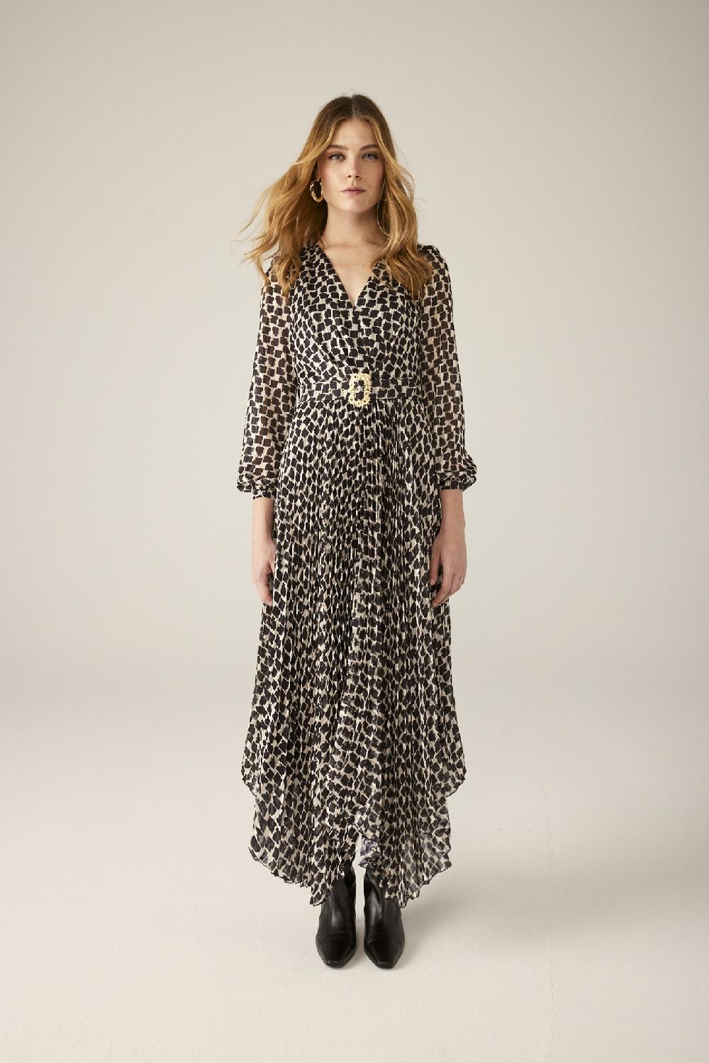 Carla Ruiz Ref. 51072 Vestido Plisado