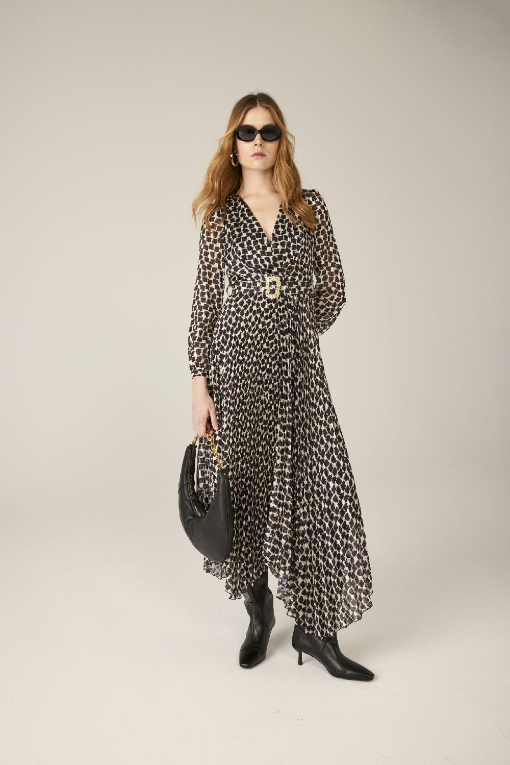 Carla ruiz Ref. 51072 Vestido plisado