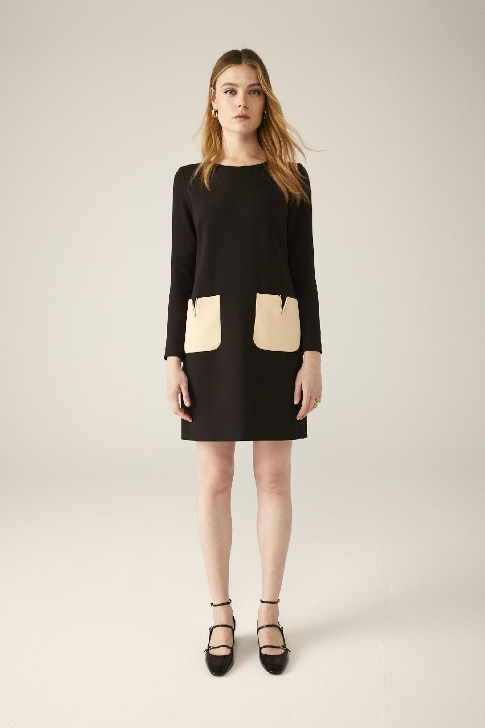 Carla Ruiz Ref. 51085 Vestido Bicolor