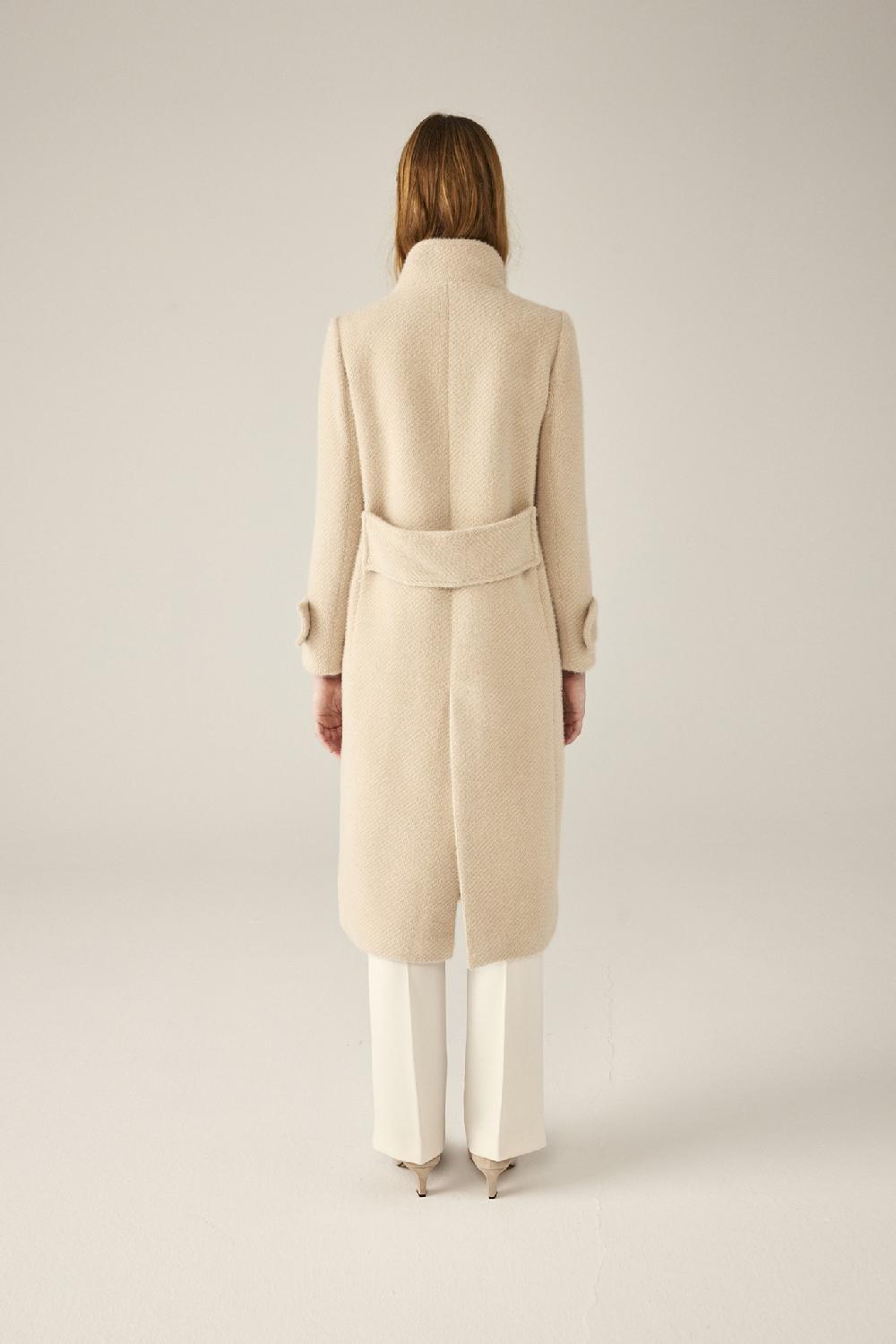 Carla Ruiz Ref. 51097 Abrigo Largo Cuello Subido