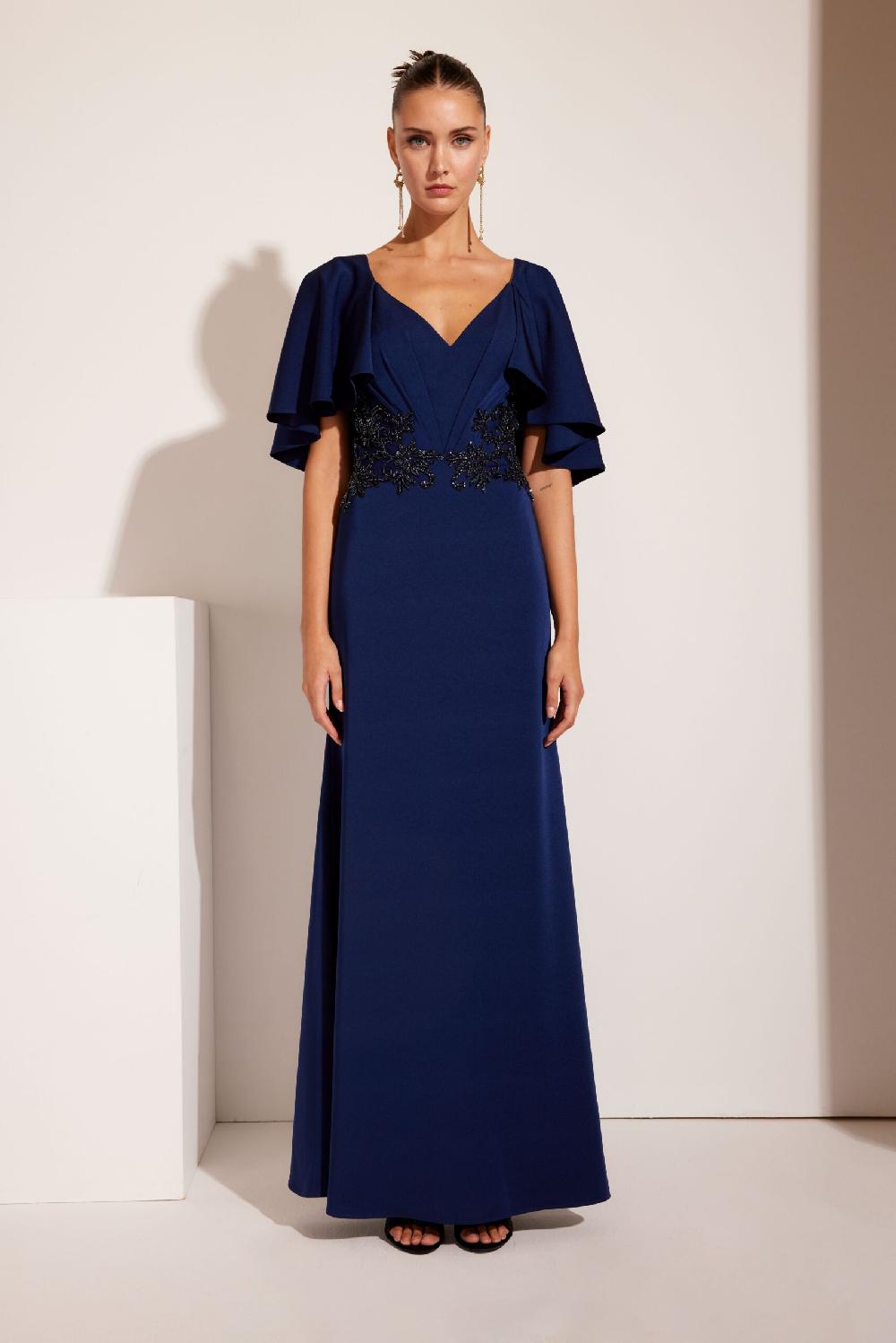 Carla Ruiz Ref. 51404 Vestido Largo Saten