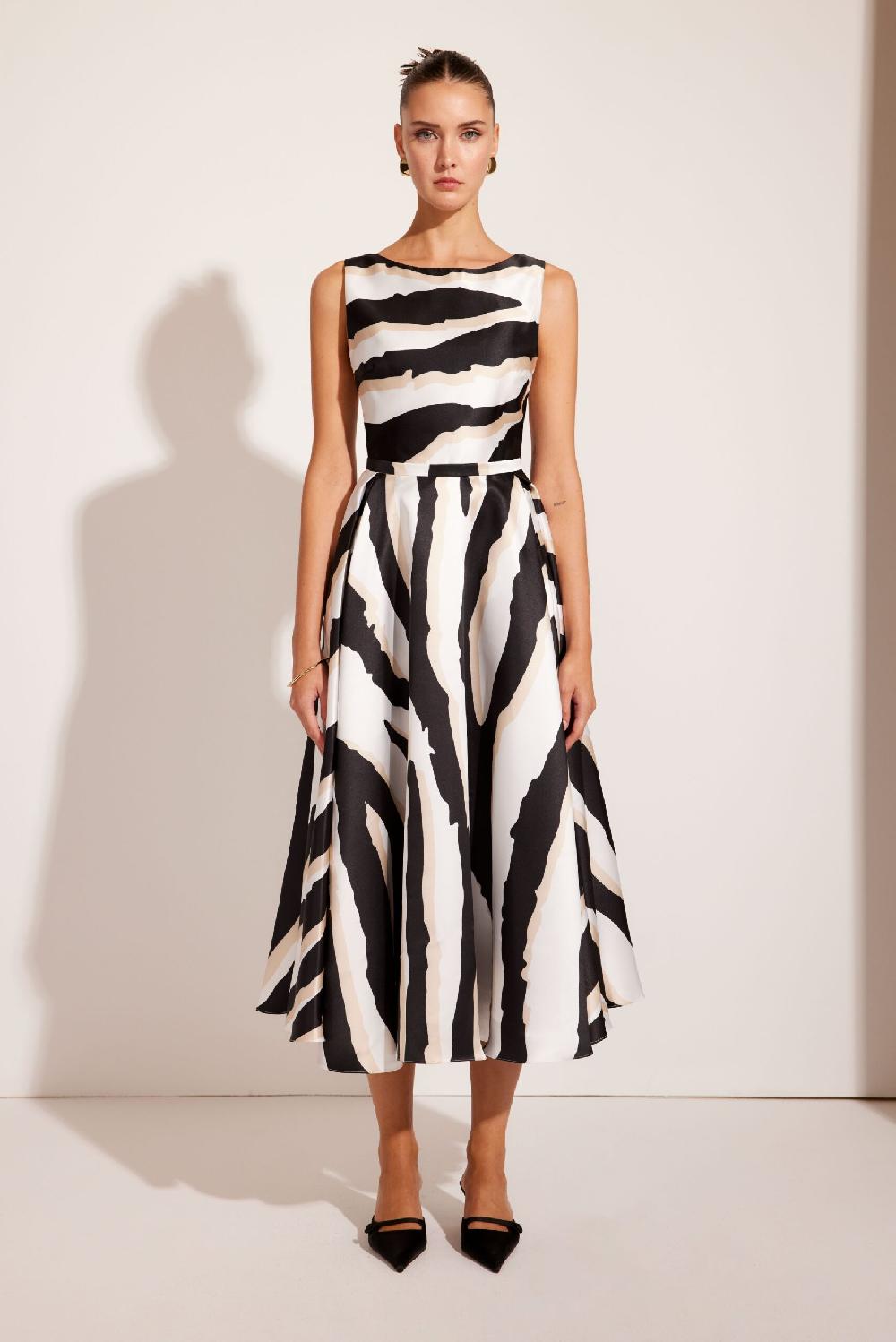 Carla Ruiz Ref. 51425 Vestido Midi Mikado