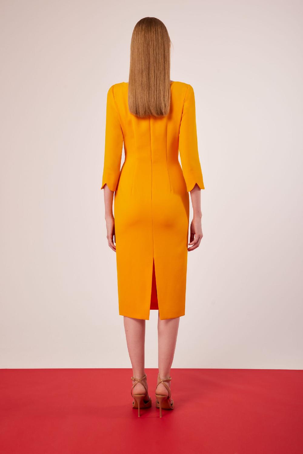 Carla Ruiz Ref. 51510 Vestido Pliegues Flores