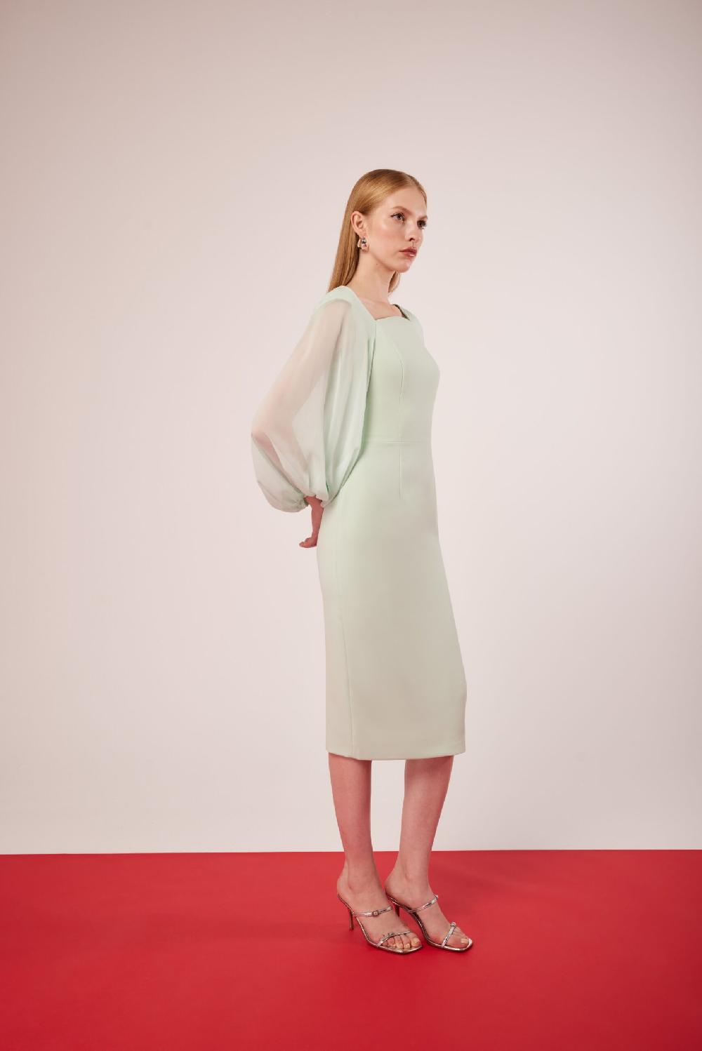 Carla ruiz Ref. 51515 Vestido combinado gasa