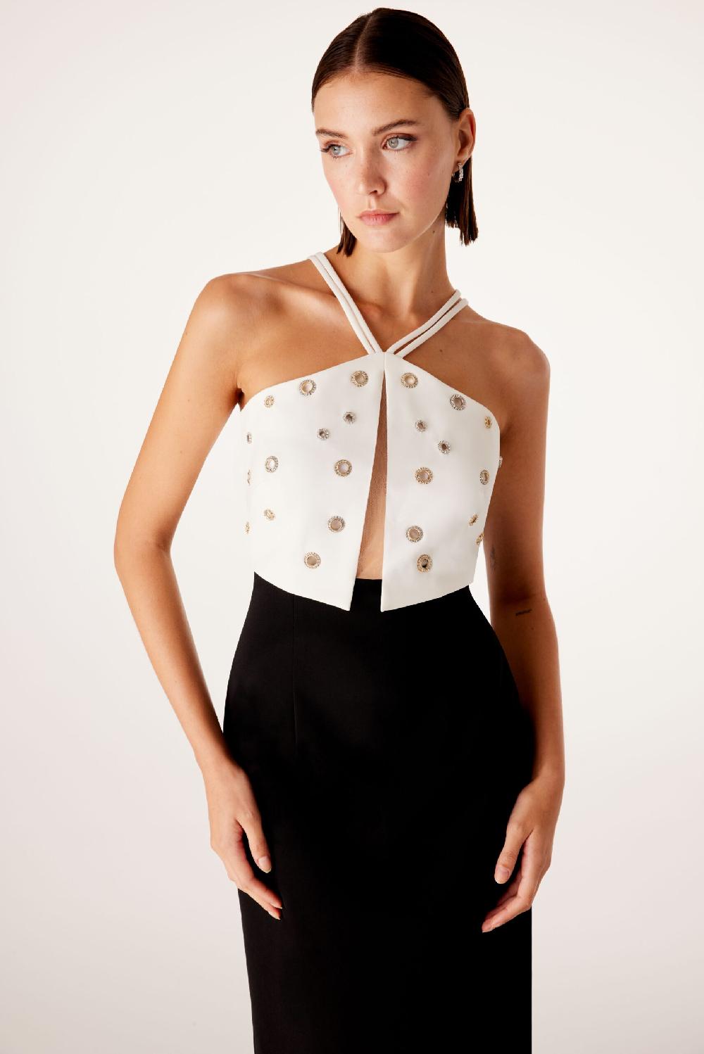 Carla Ruiz Ref. 51521 Vestido Bicolor