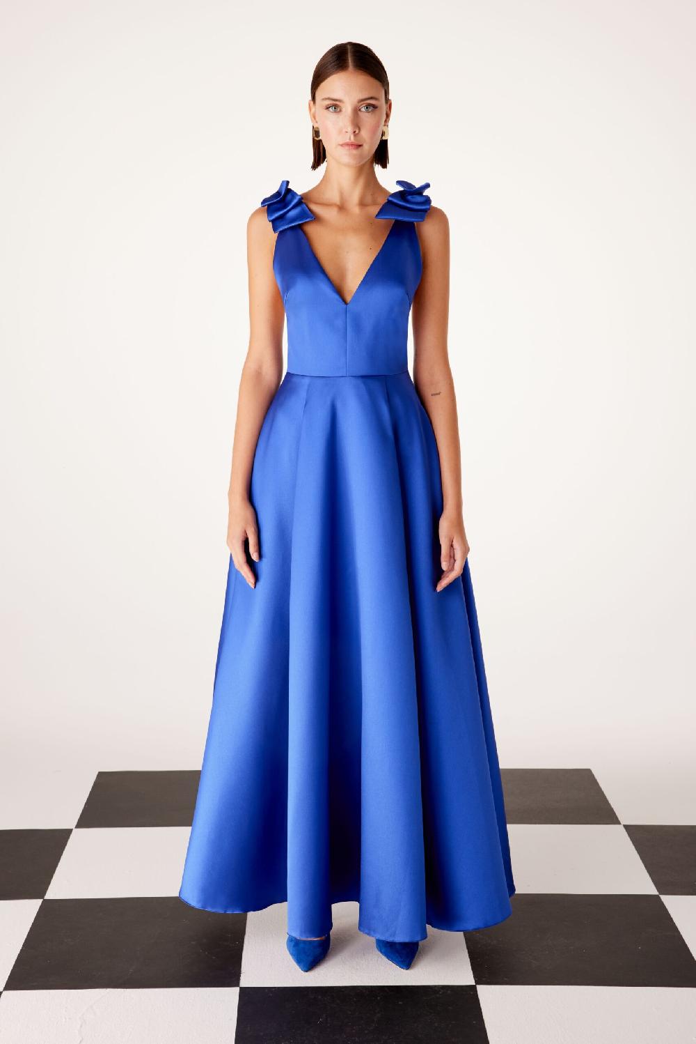 Carla Ruiz Ref. 51528 Vestido Largo Lazos