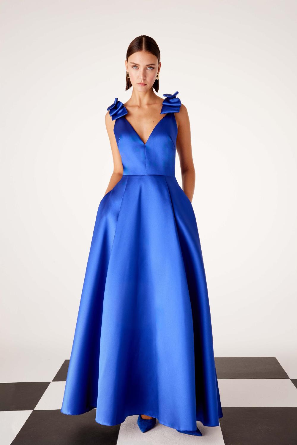 Carla ruiz Ref. 51528 Vestido largo lazos