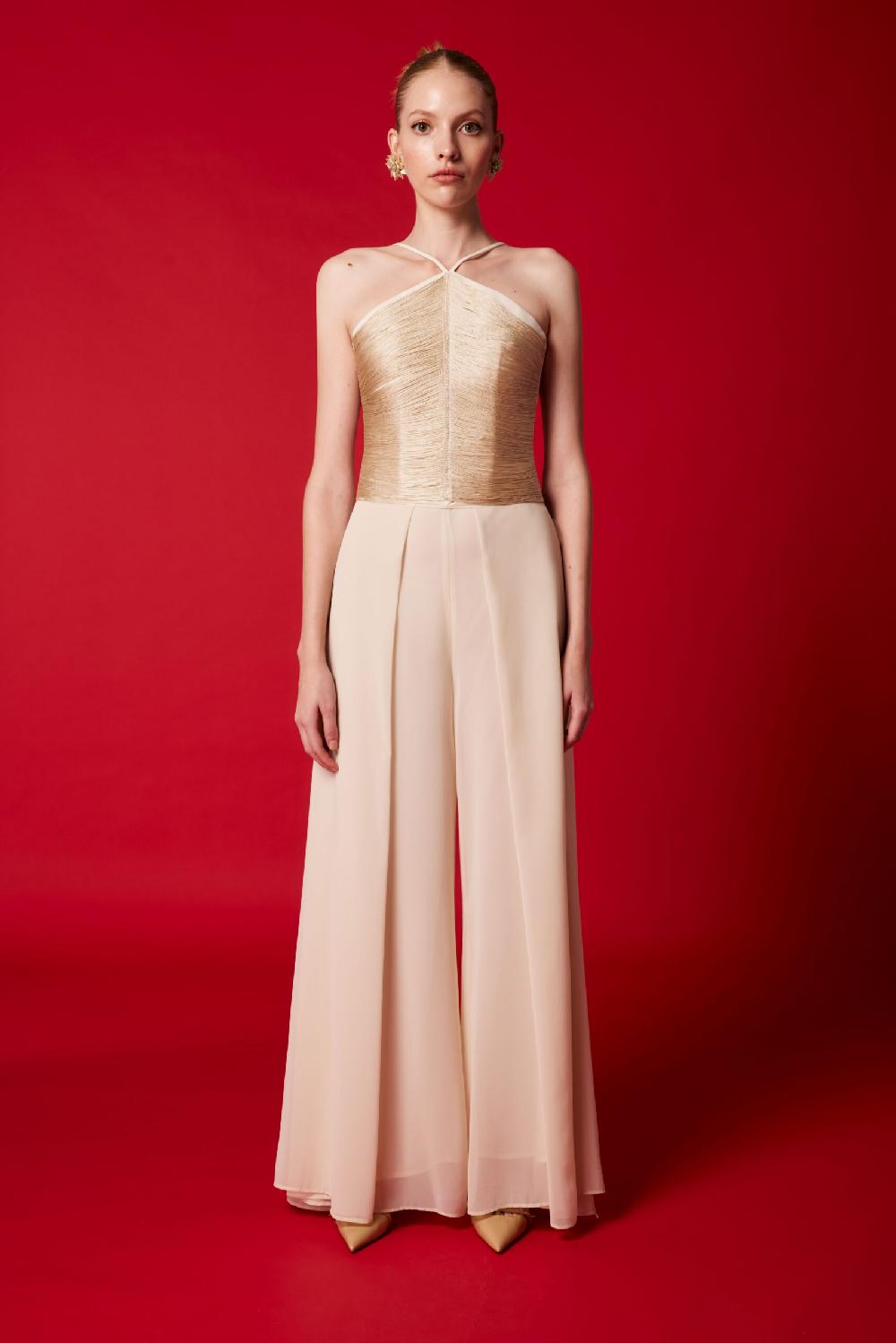 Carla Ruiz Ref. 51571 Conjunto Top Pico Pantalon