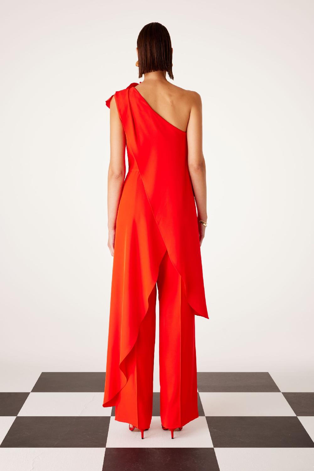 Carla Ruiz Ref. 51615 Mono Asimetrico Flor