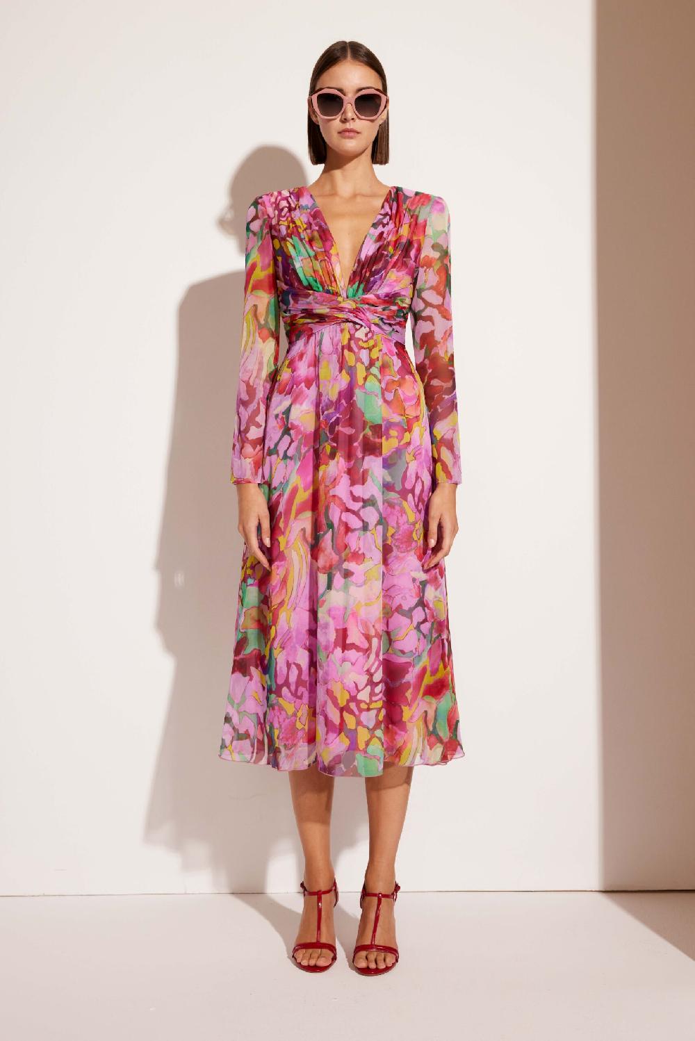 Carla Ruiz Ref. 51669 Vestido Midi Gasa