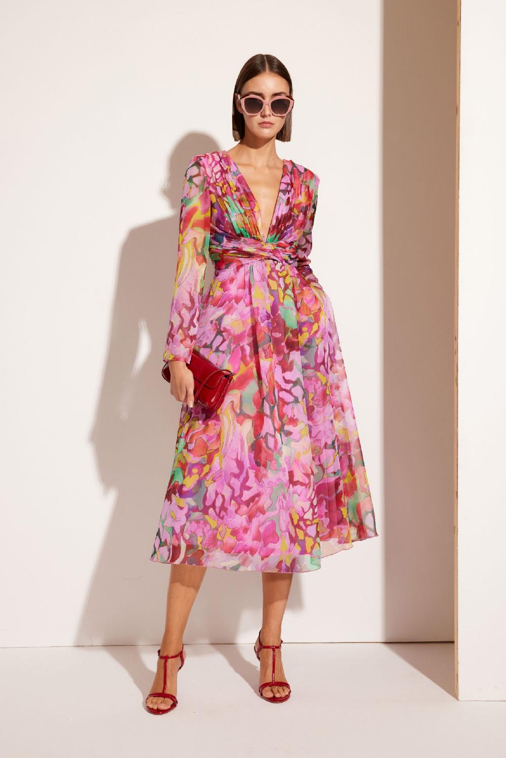 Carla ruiz Ref. 51669 Vestido midi gasa